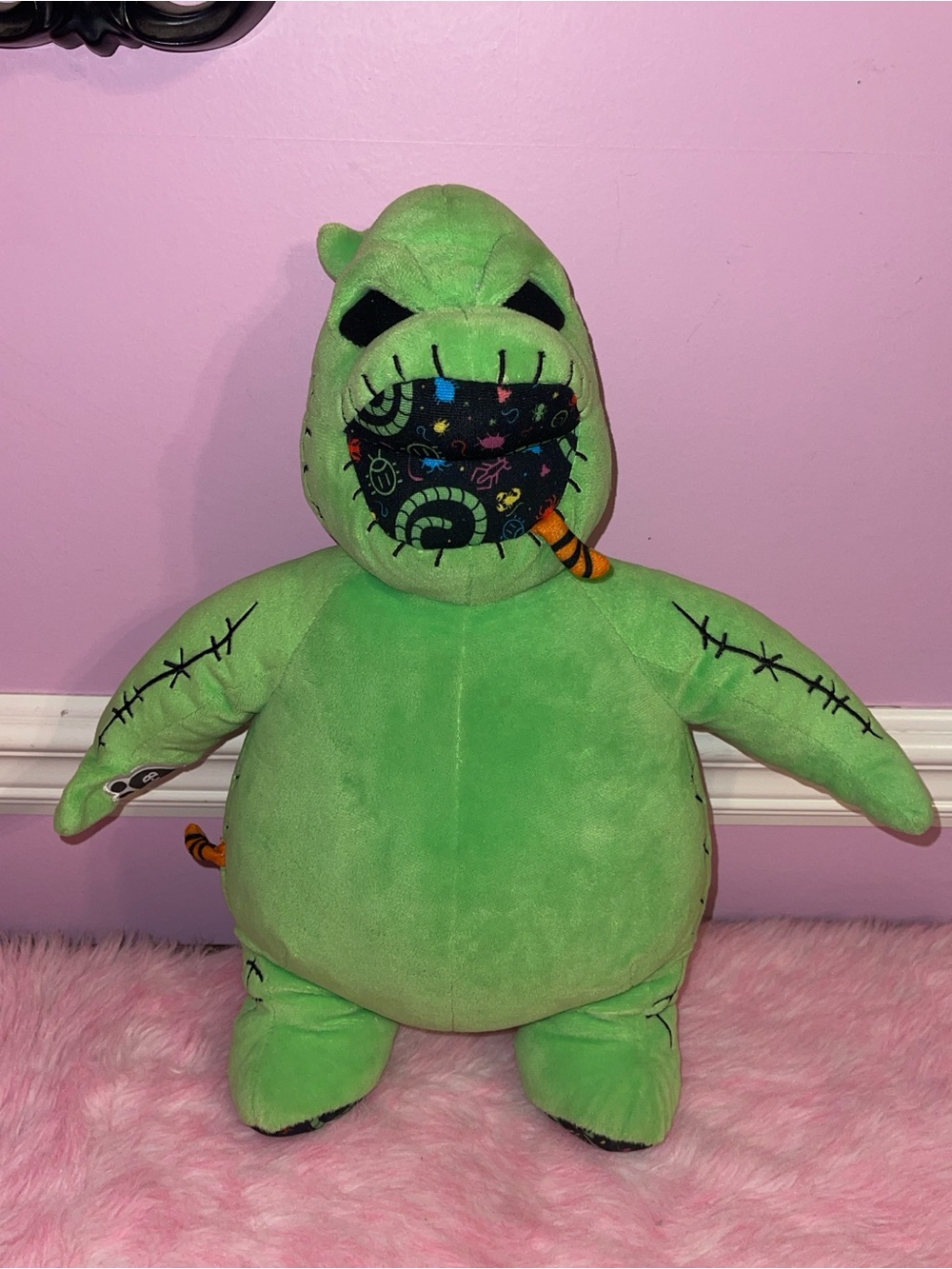Oogie boogie nightmare before Christmas build a bear Halloween plush doll Disney